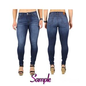 🆕Fran Denim Nicole High Rise Skinny Dark Wash Jeans 26🆕